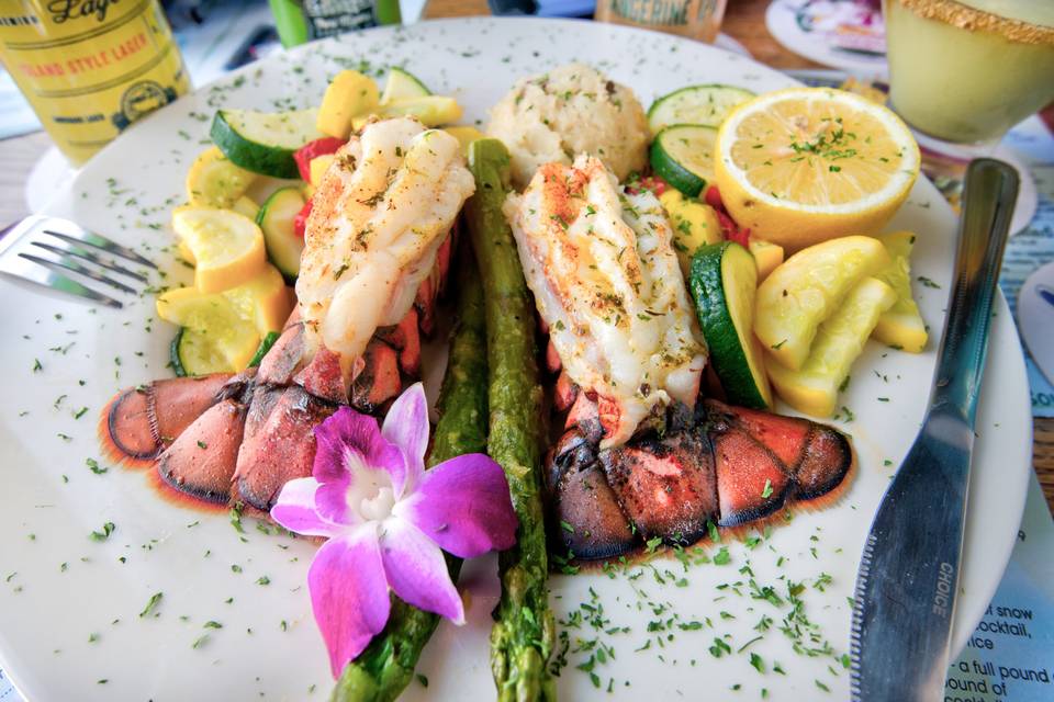 Twin Lobster tails