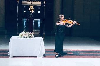 A solo performance