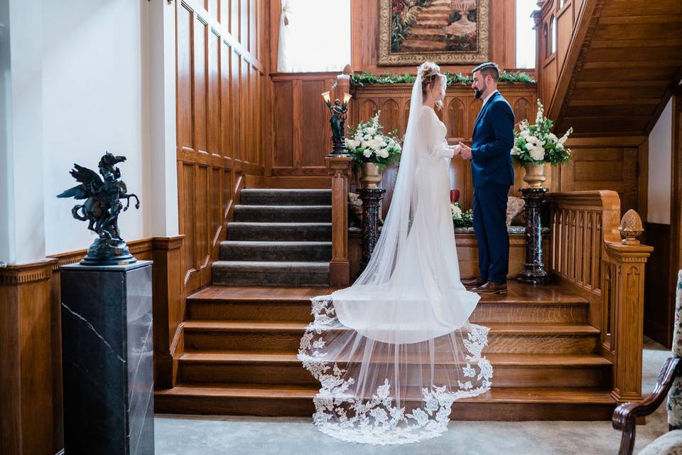 Vows on the Grand Stair