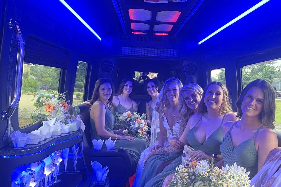 Wedding Limo Bus