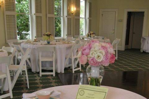 sweetheart table with hand selected vintage china