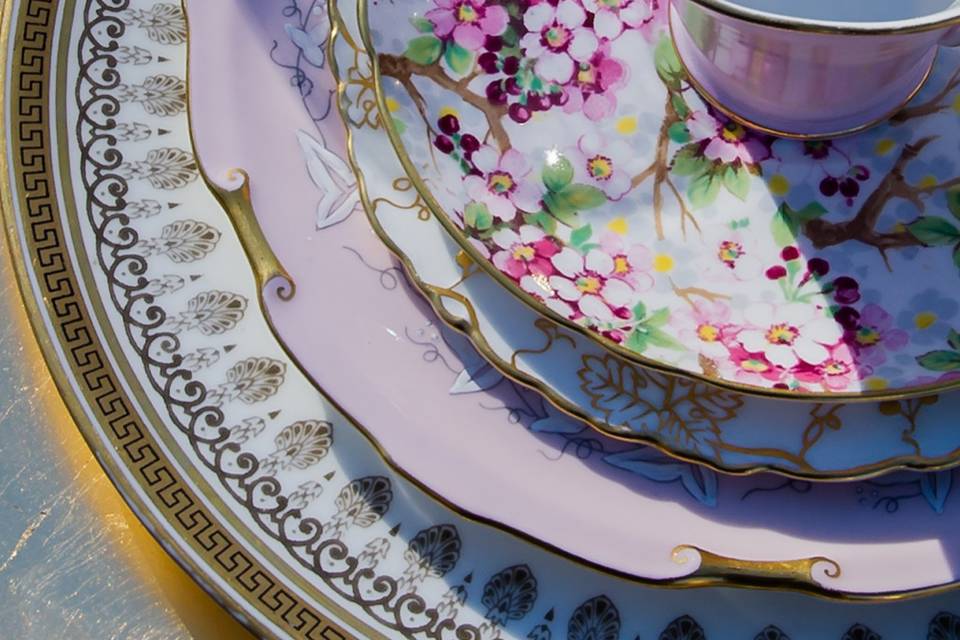 Teacup Rental - Vintage Pattern