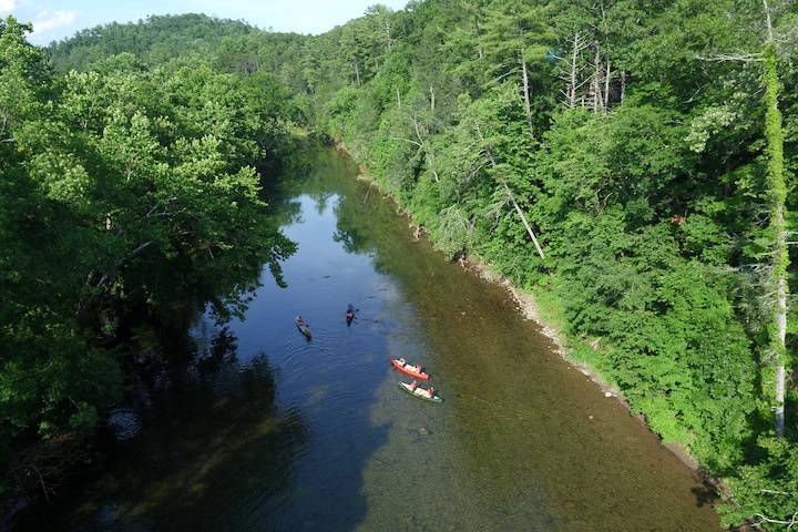 Canoeing the Cowpasture River
