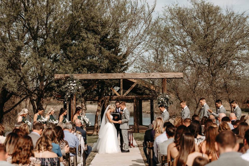 Outdoor wedding