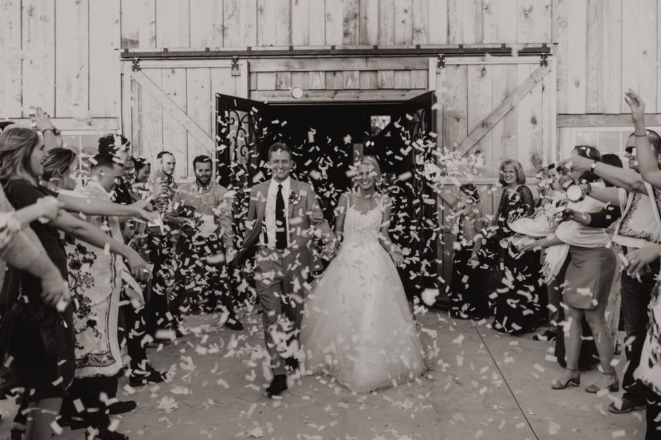 Confetti Exit