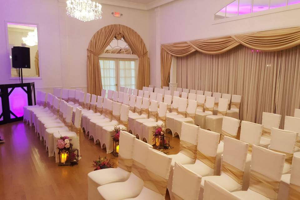 Ceremony area