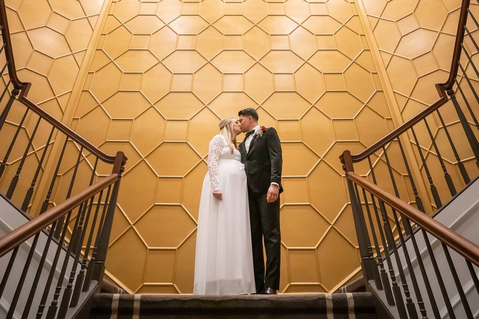 Staircase Portrait