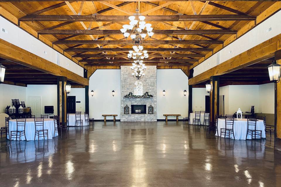 Indoor Barn Reception