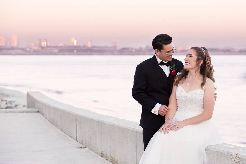 San Diego Bay Wedding by Goss & Hermeyer Photography