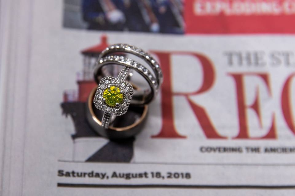 Rings on August 18, 2018