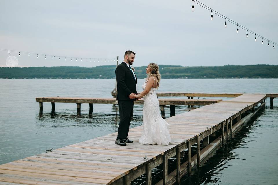 Sept 2022 Wedding - Dock Photo