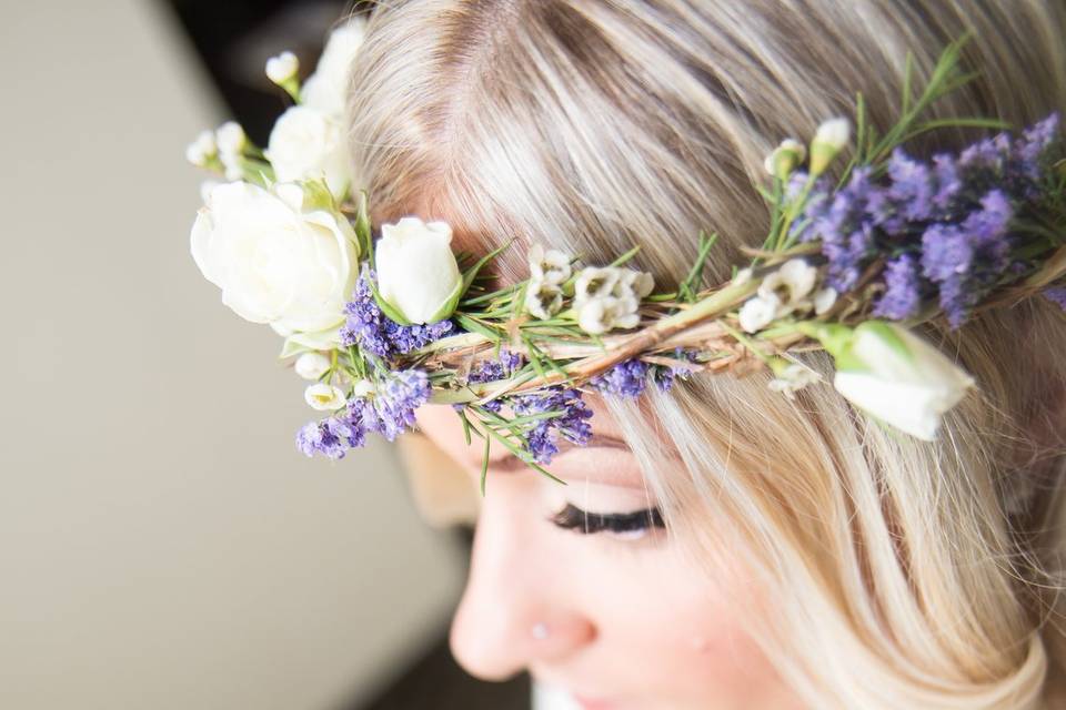 Bride Getting Ready