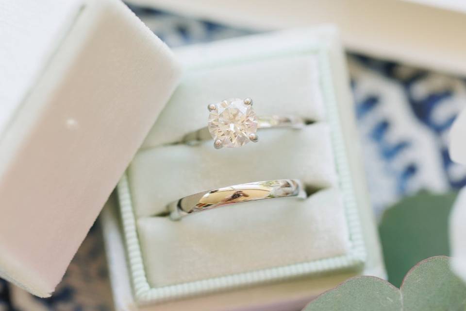 Bridal Wedding Ring Set