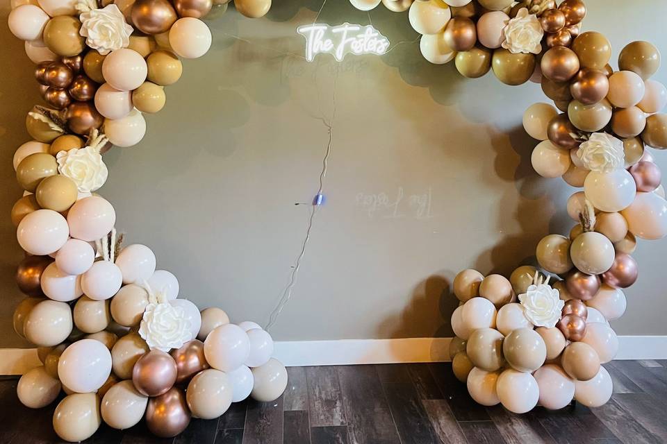 Wedding balloons