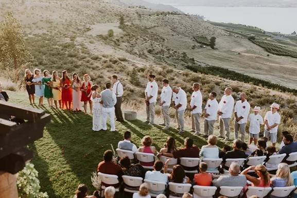 Breathtaking ceremony