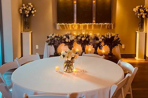 Romantic table setting