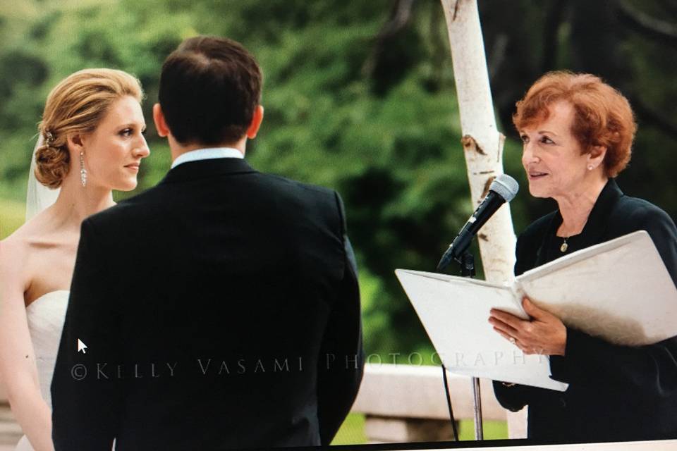 Officiant of the ceremony