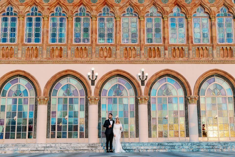 Wedding at Ringling Museum