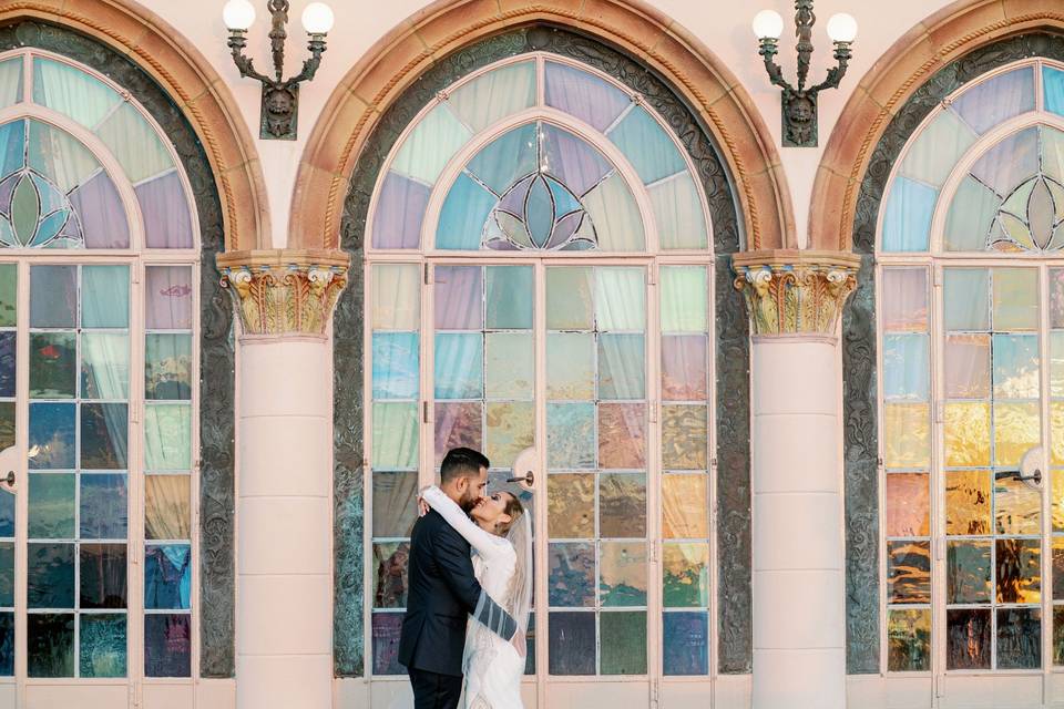 Wedding at Ringling Museum