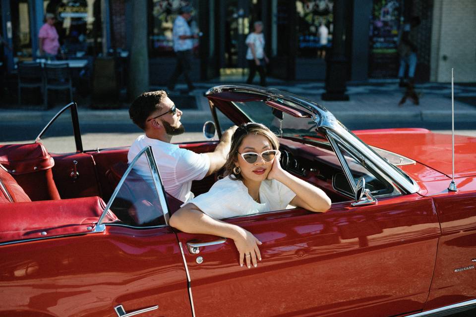 Ybor city engagement session