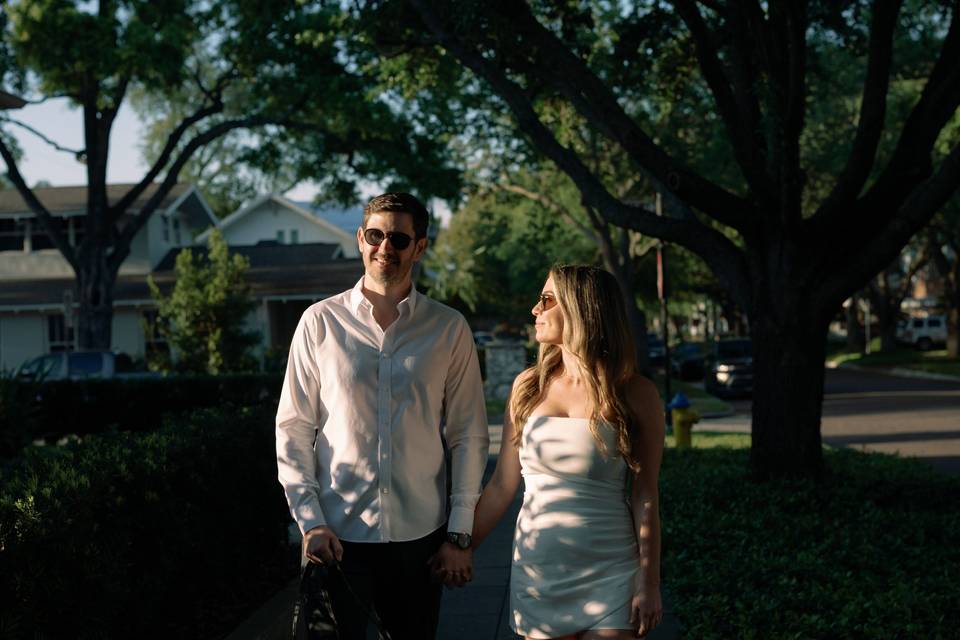 Ybor city engagement session