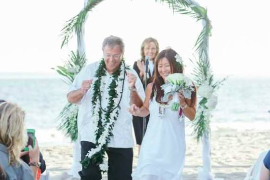 Beach wedding