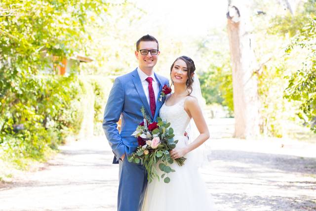Standing together in matrimony - Mandy Lorraine Photography