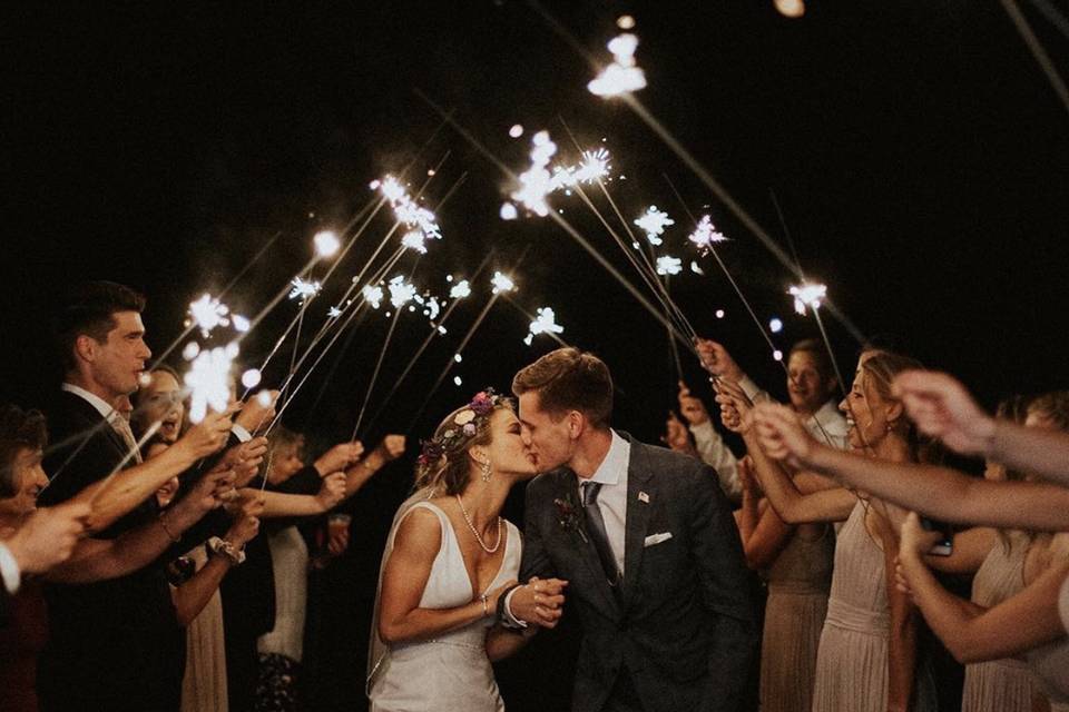 Sparkler exit