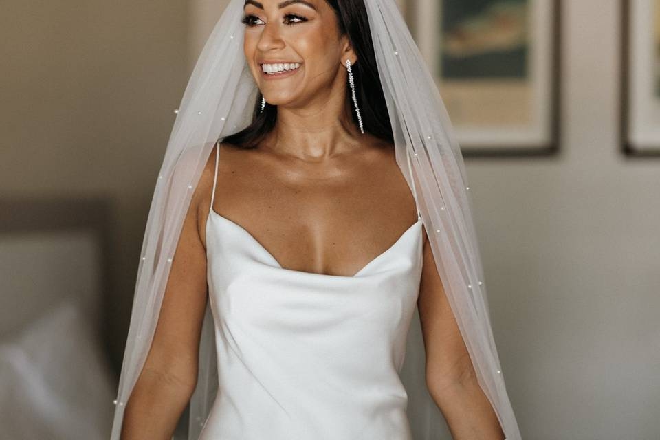 Brides makeup