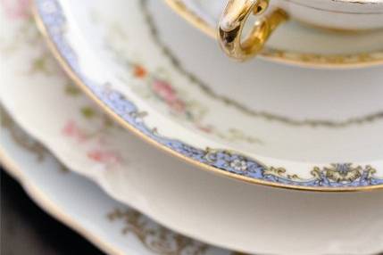 Dish Wish - Vintage Event Rentals- Mismatched China & Linens