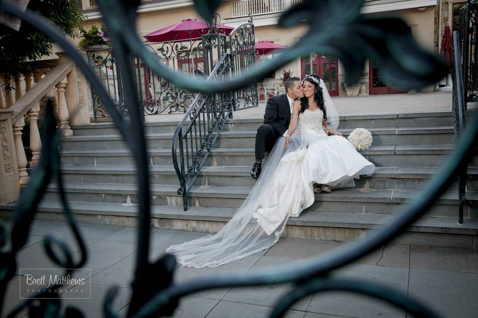 Couple kissing