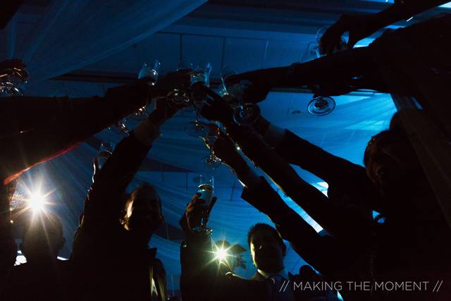 Champagne toasts