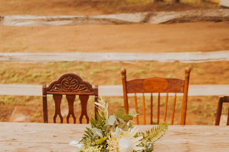 Antique Wedding Table