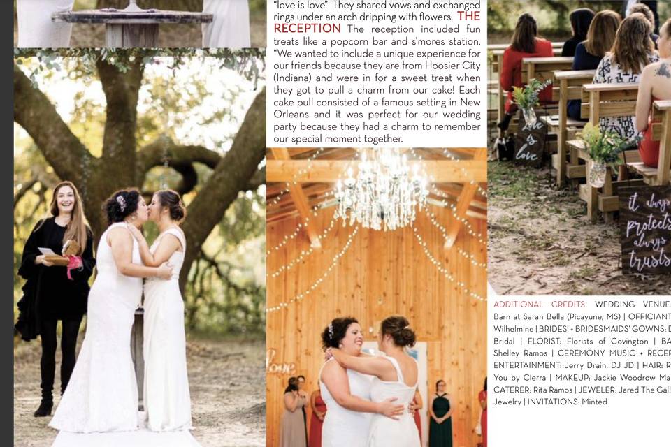 Feature in New Orleans Weddin