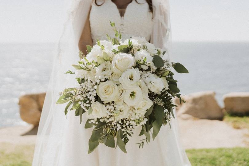 White Wedding Bouquet