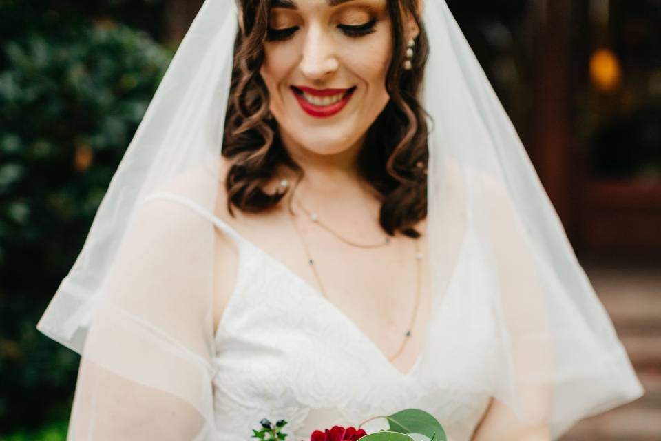 Winter Wedding Bridal Bouquet