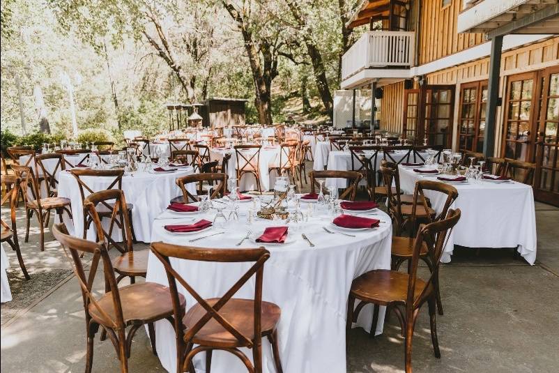 Rustic Wedding Reception