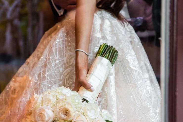 White Bridal Bouquet