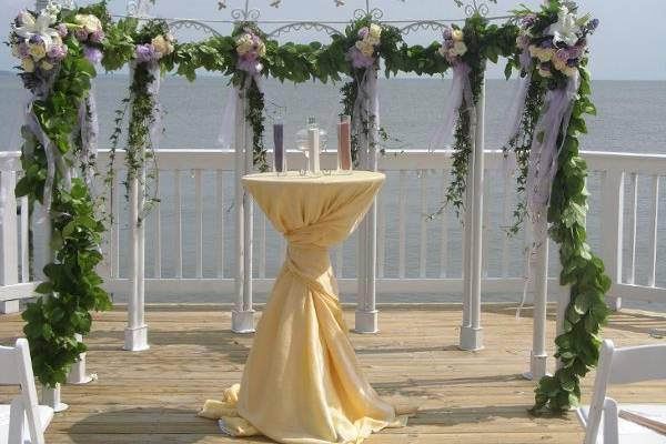 Gazebo at Celebrations at the Bay