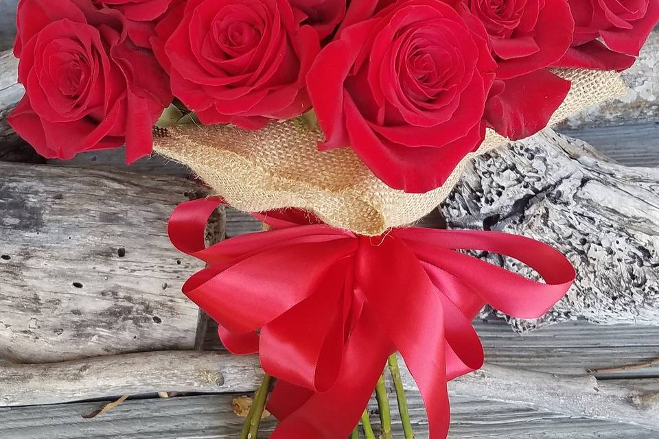 Just red roses