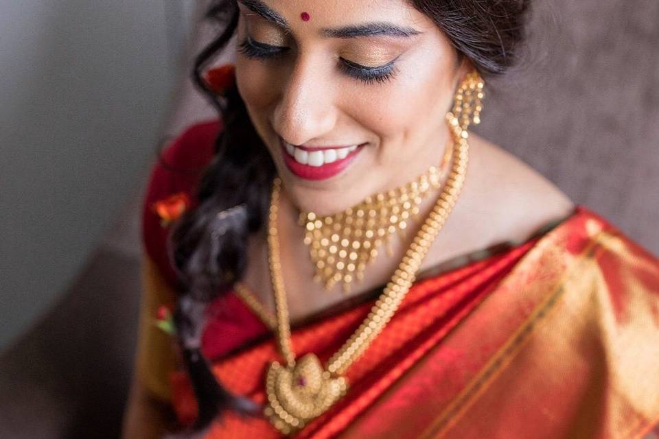 Indian bridal makeup