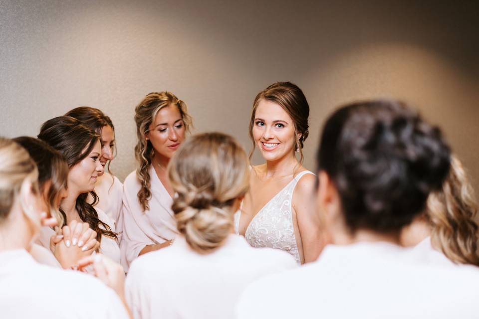 Sophia's bridal party