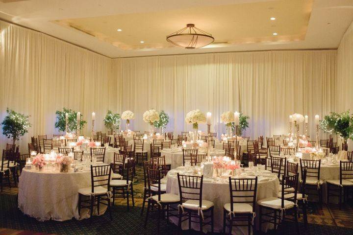Dining area set-up