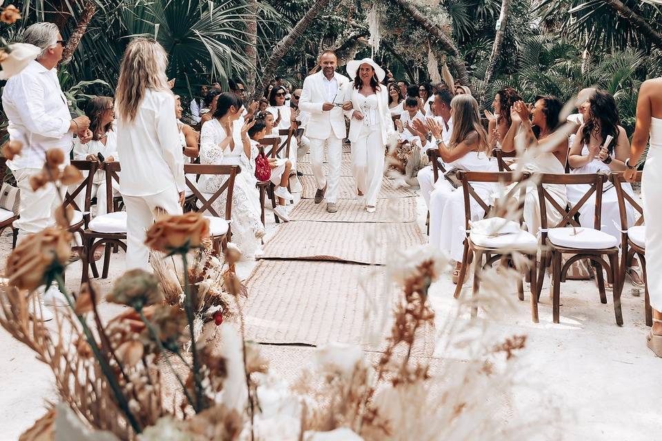 Jungle Vesica Tulum Wedding