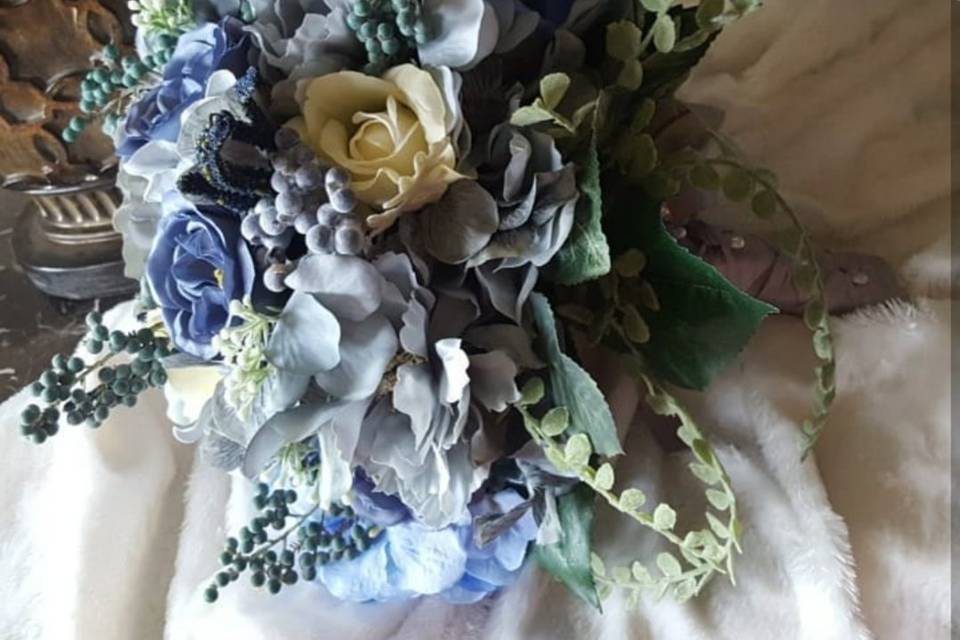 Blue bouquett