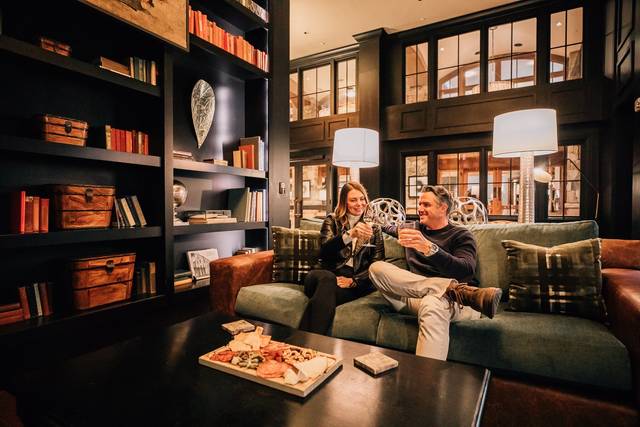 Couple in The Library