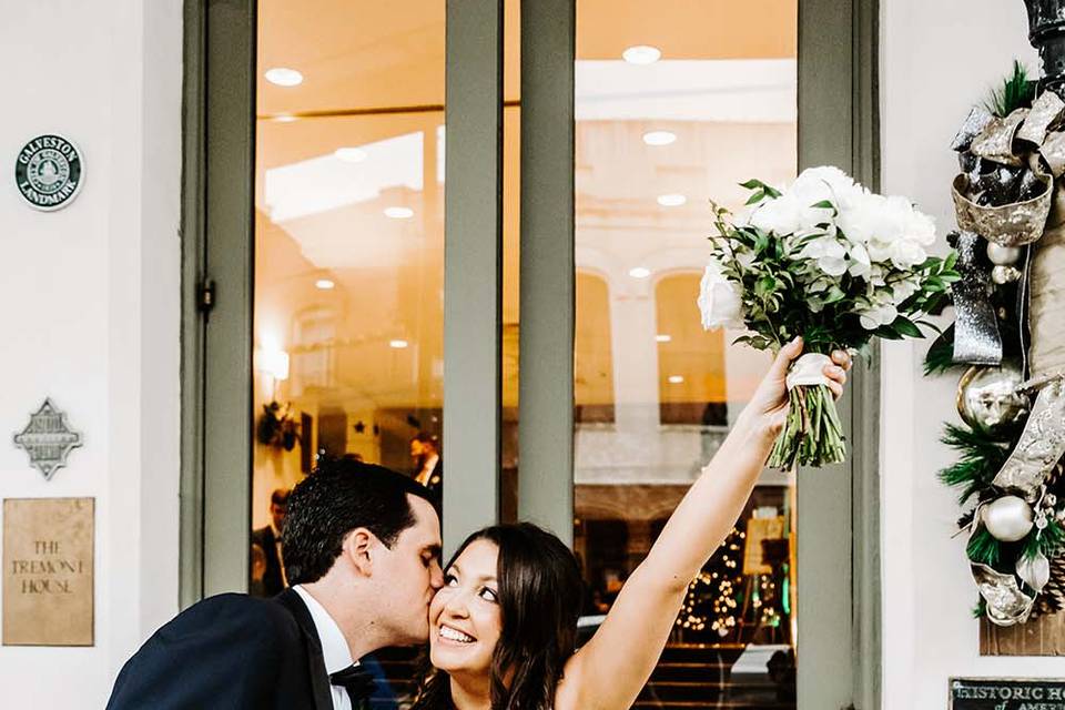 Bride and groom portraits