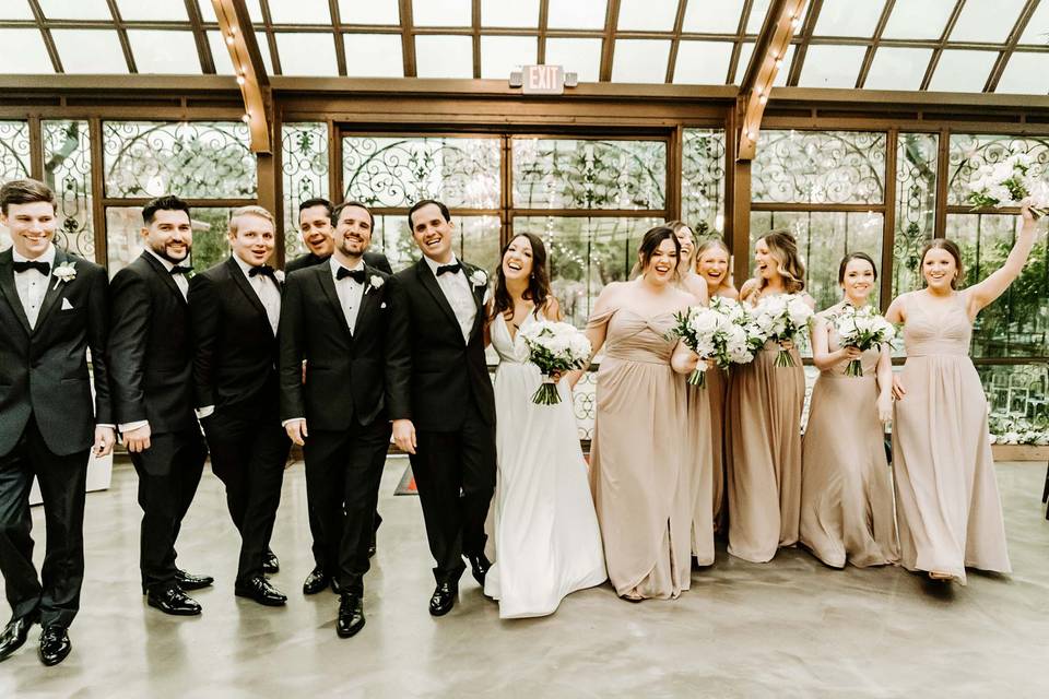 Bride and groom portraits