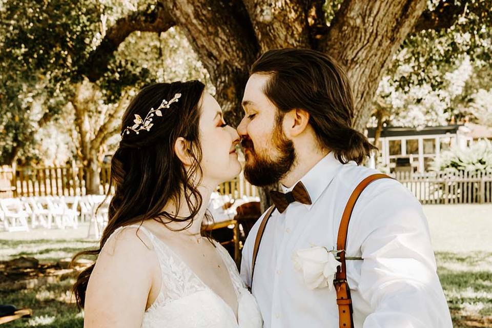 Bride and groom portraits