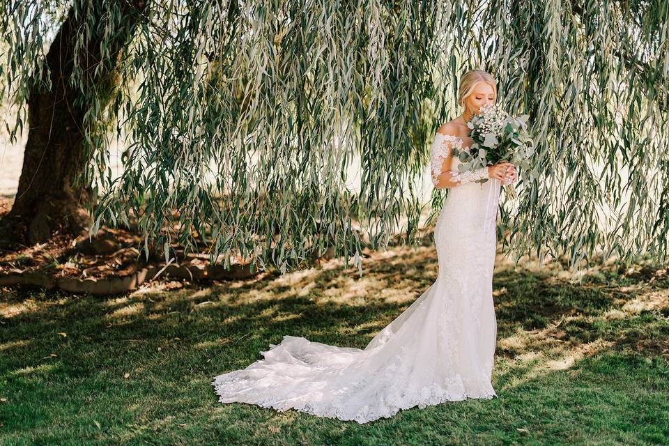 Bridal Portrait | Willow Tree